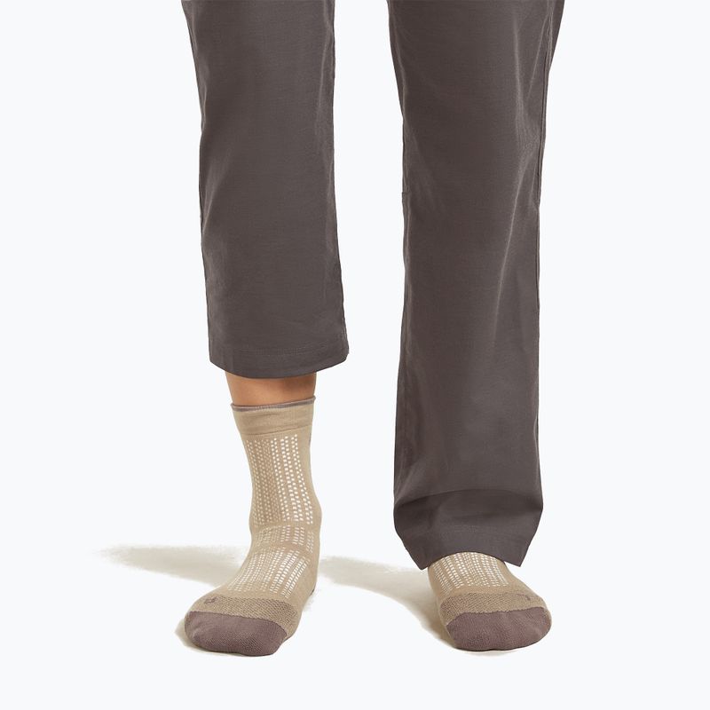 Шкарпетки жіночі Icebreaker Merino Hike+ Ultralight Quarterpink quartz/porcini 3