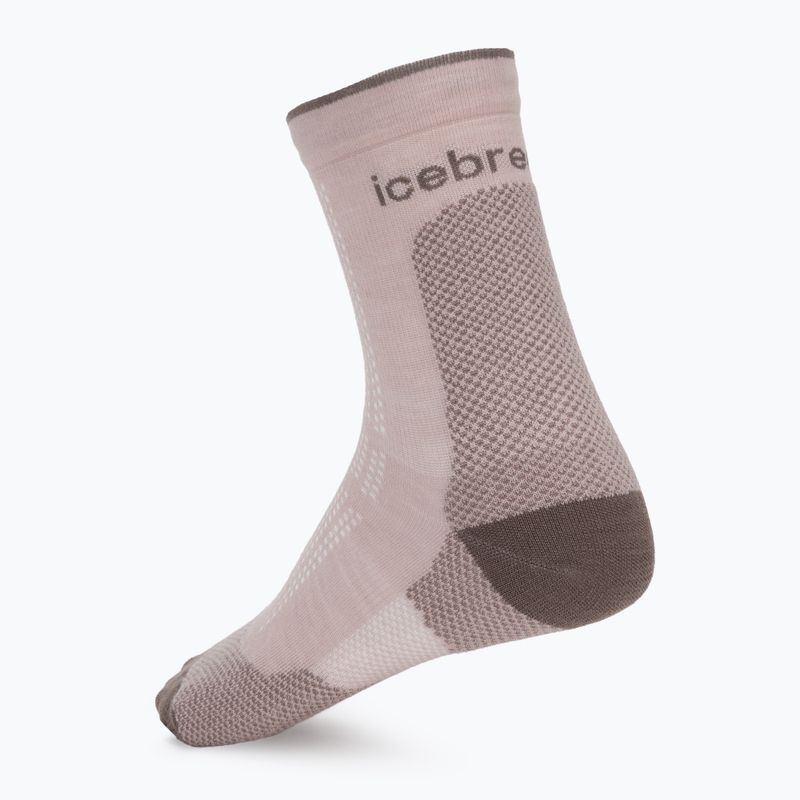 Шкарпетки жіночі Icebreaker Merino Hike+ Ultralight Quarterpink quartz/porcini 2