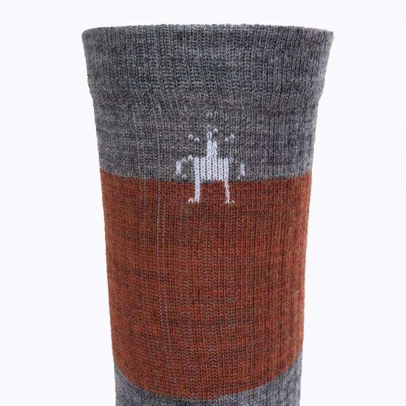 Шкарпетки для трекінгу Smartwool Everyday Blocked Stripe Crew сірі SW001940052 3