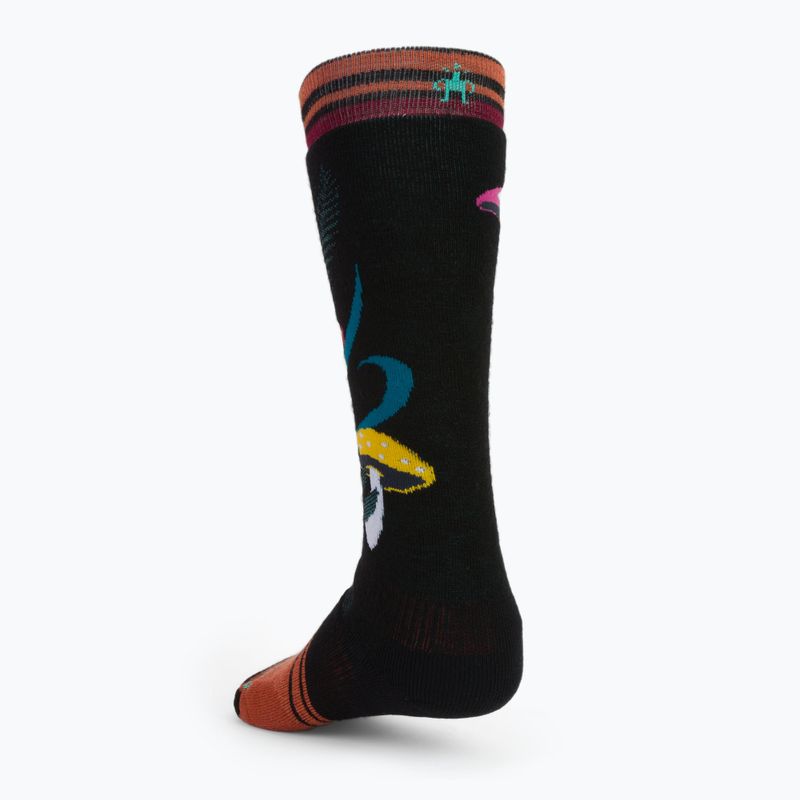 Шкарпетки сноубордичні жіночі Smartwool Snowboard Full Cushion Fungi Fabulous OTC чорні SW001868001 2