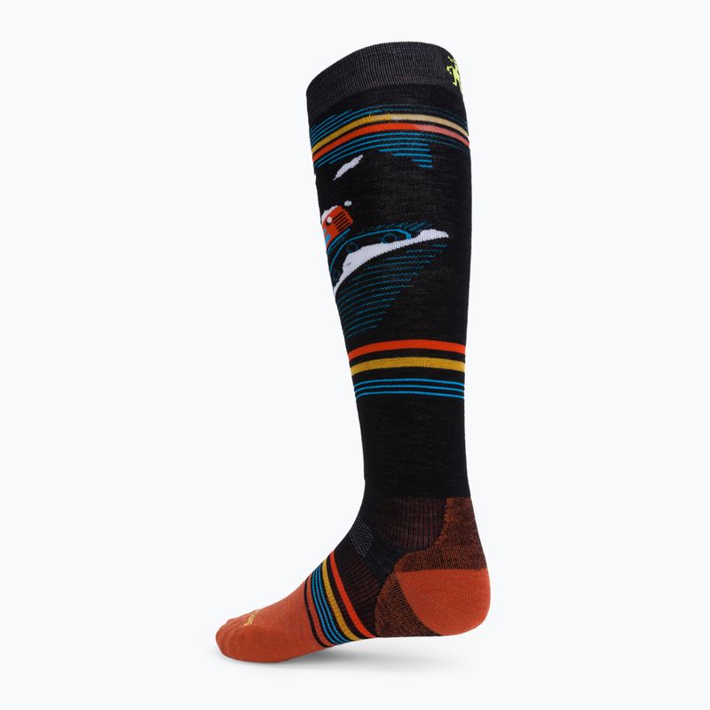 Шкарпетки сноубордичні чоловічі Smartwool Snowboard Targeted Cushion Piste Machine OTC чорні SW001922001 2