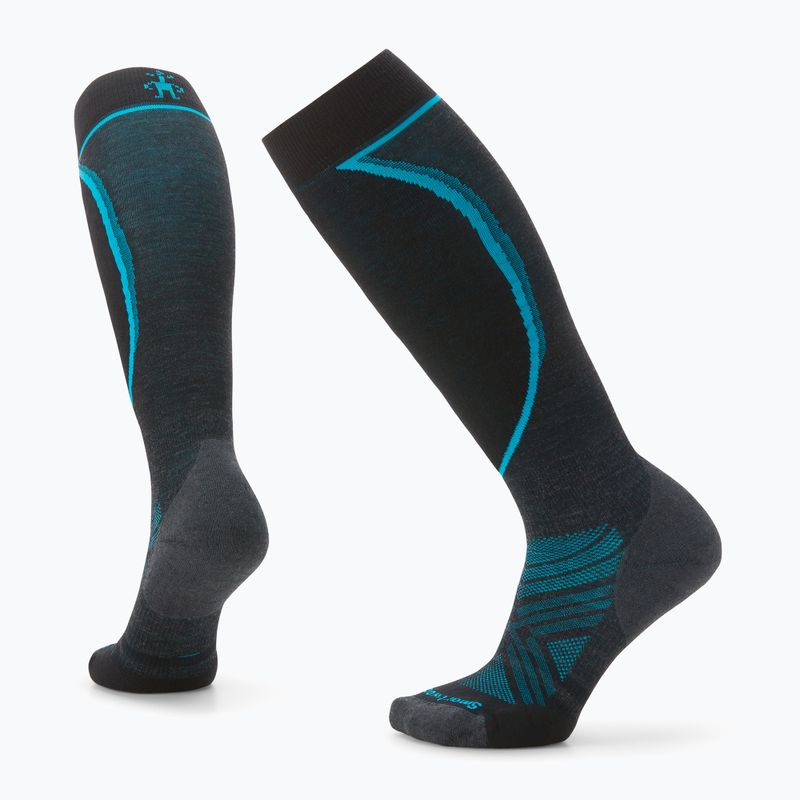 Шкарпетки гірськолижні жіночі Smartwool Ski Targeted Cushion OTC charcoal