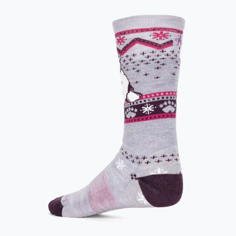Шкарпетки дитячі Smartwool Wintersport Full Cushion Polar Bear Pattern OTC purple eclipse 2