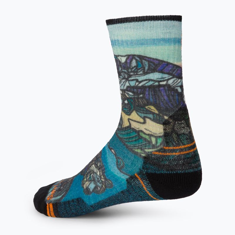 Шкарпетки трекінгові жіночі Smartwool Hike Light Cushion Icy Range Print Crew кольорові SW001988150 2