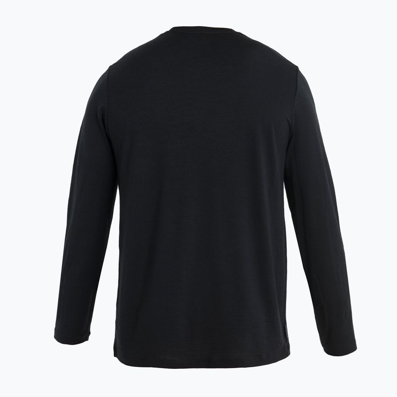 Чоловіча термоактивна кофта icebreaker Merino 150 Tech Lite II Tee Alps 3D black 6