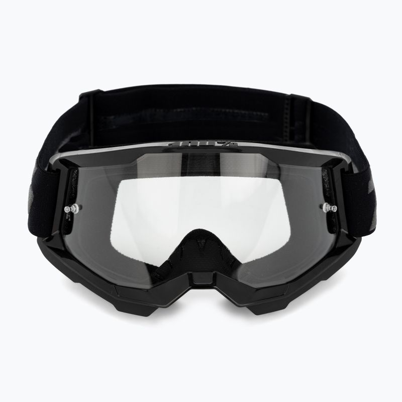 Маска велосипедна чоловіча 100% Strata 2 black/clear 2