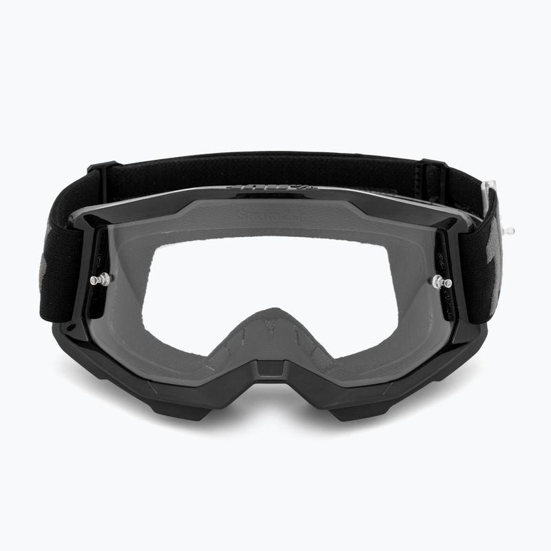 Окуляри велосипедні дитячі 100% Strata 2 Junior 50031-00001 black/clear 2