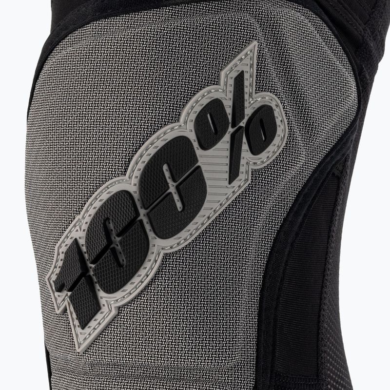 Наколінники велосипедні 100% Ridecamp Knee black/grey 3