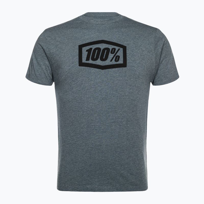 Велофутболка чоловіча 100% Icon Short Sleeve Tee heather grey