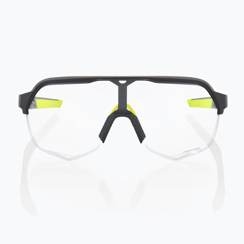 Окуляри сонцезахисні 100% S2 soft tact cool grey/photochromic 2