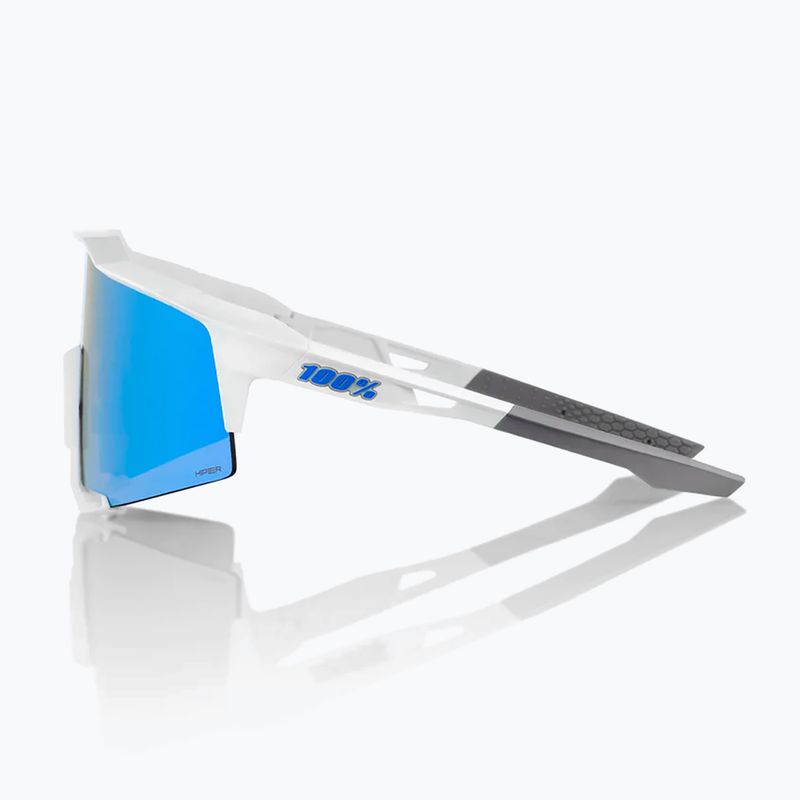 Окуляри сонцезахисні 100% Speedcraft matte white/hiper blue multilayer mirror 3