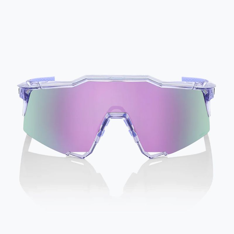 Окуляри сонцезахисні 100% Speedcraft polished translucent lavender/hiper lavender mirror 2