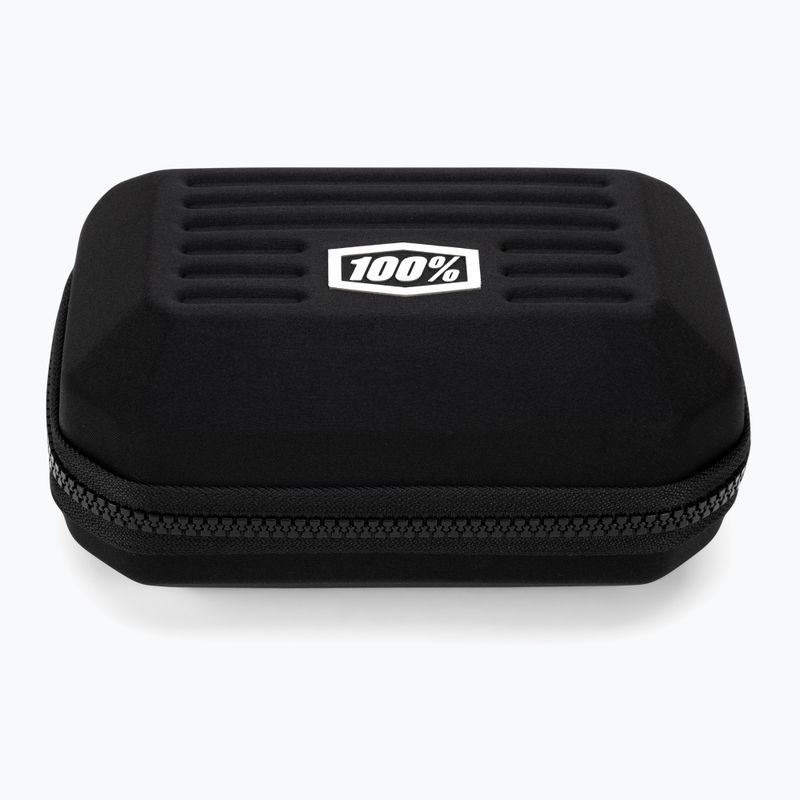 Окуляри велосипедні 100% Speedtrap soft tact black/hiper red multilayer mirror 6