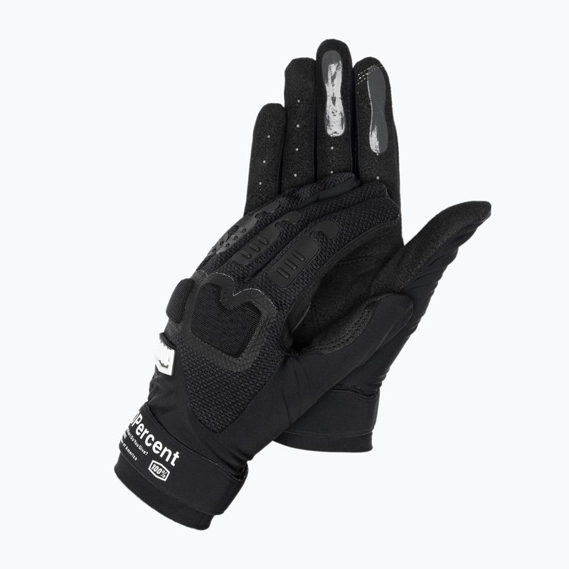 Велосипедні рукавички 100% Langdale Gloves чорні