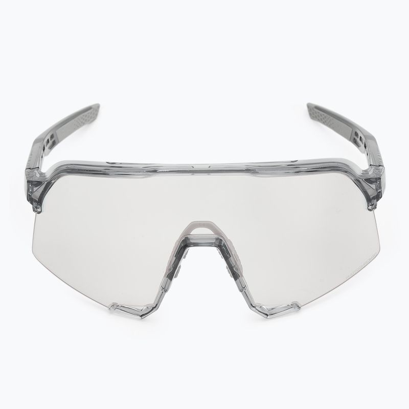 Окуляри сонцезахисні 100% S3 polished translucent grey/rose gold mirror photochrom 3