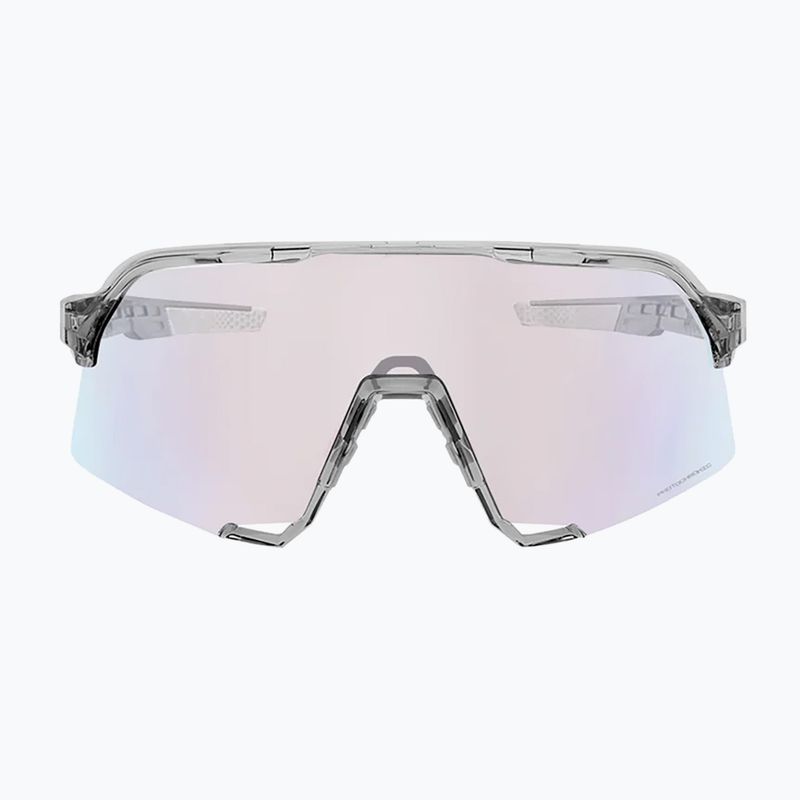 Окуляри сонцезахисні 100% S3 polished translucent grey/rose gold mirror photochrom 8