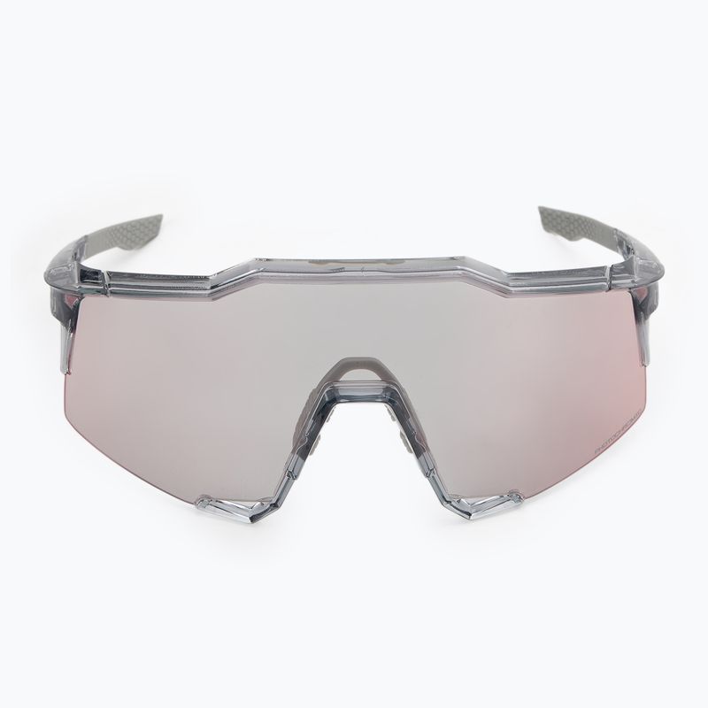 Окуляри сонцезахисні 100% Speedcraft polished translucent grey/rose gold mirror photochrom 6