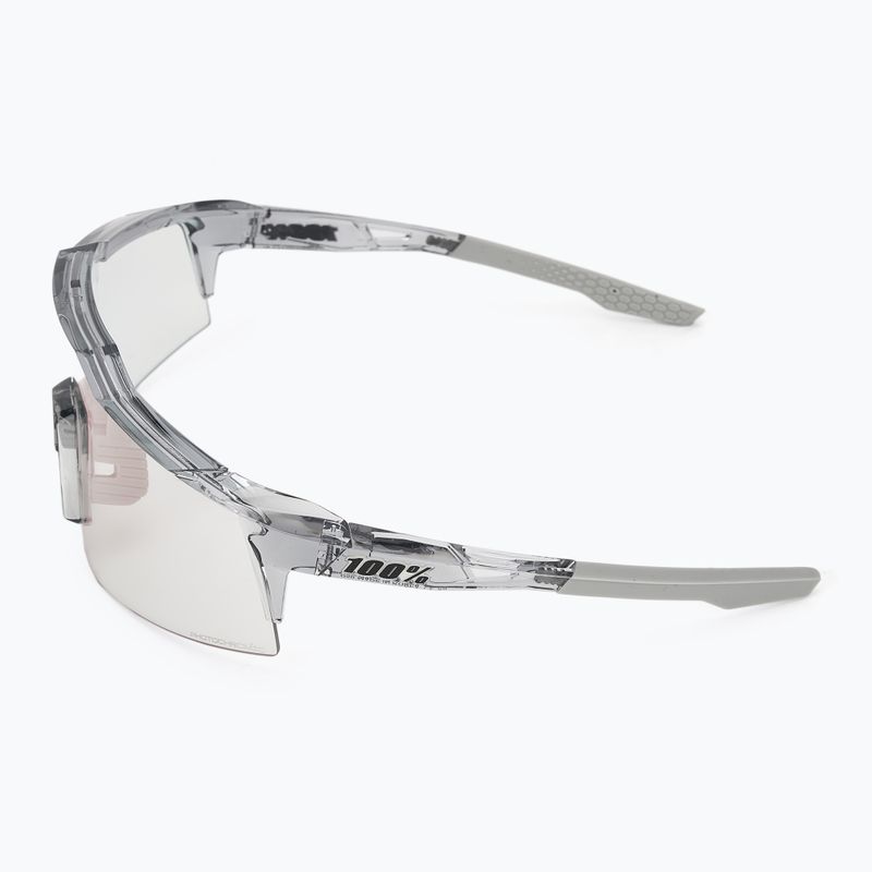 Окуляри сонцезахисні 100% Speedcraft SL polished translucent grey/rose gold mirr photochr 4