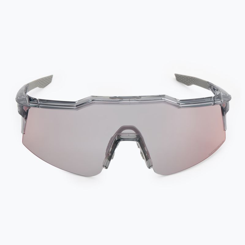Окуляри сонцезахисні 100% Speedcraft SL polished translucent grey/rose gold mirr photochr 6
