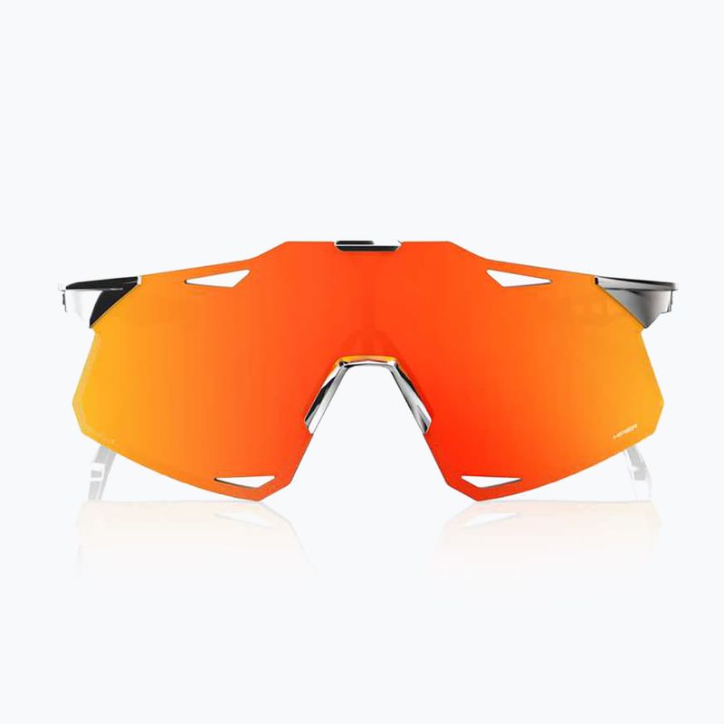 Окуляри сонцезахисні 100% Hypercraft black chrome/hiper red mirror 2