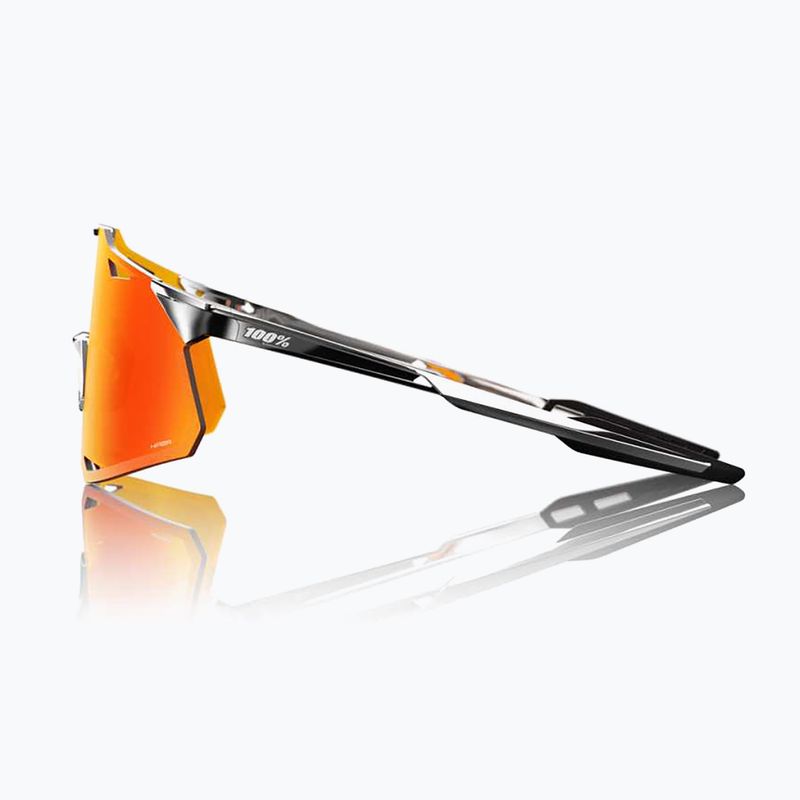 Окуляри сонцезахисні 100% Hypercraft black chrome/hiper red mirror 3