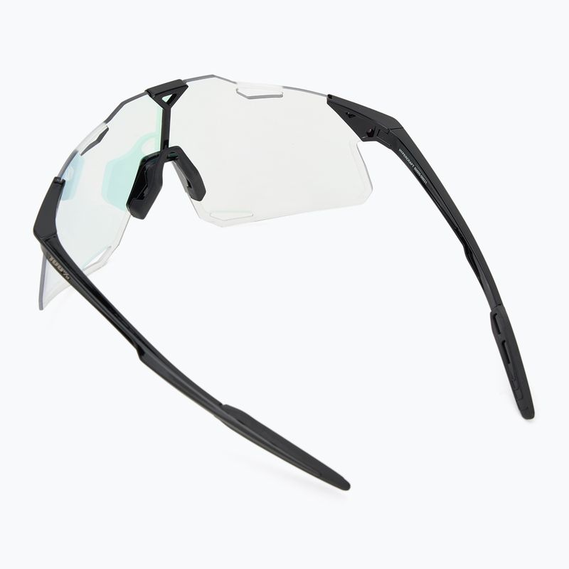 Окуляри сонцезахисні 100% Hypercraft gloss black/photochromic purple mirror 2