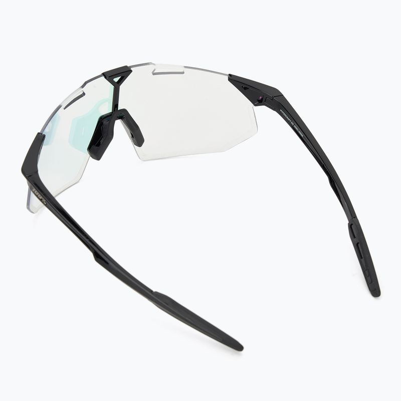 Окуляри сонцезахисні 100% Hypercraft SQ gloss black/photochromic purple mirror 2