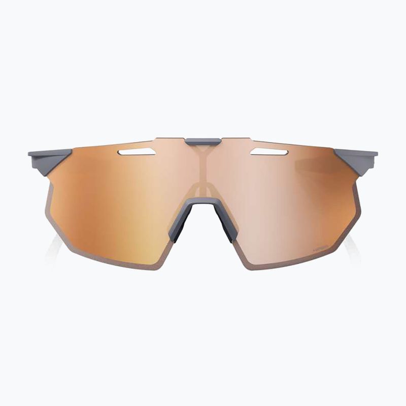 Окуляри сонцезахисні 100% Hypercraft SQ soft tact grey/hiper copper mirror 2