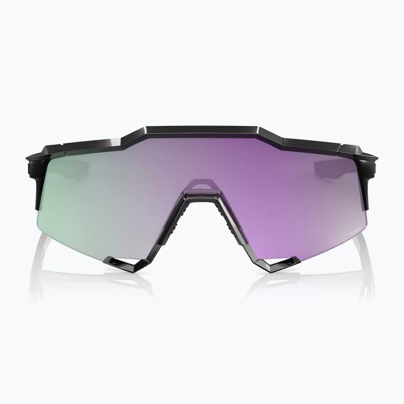 Окуляри сонцезахисні 100% Speedcraft polished black/hiper polarized lavender mirror 2