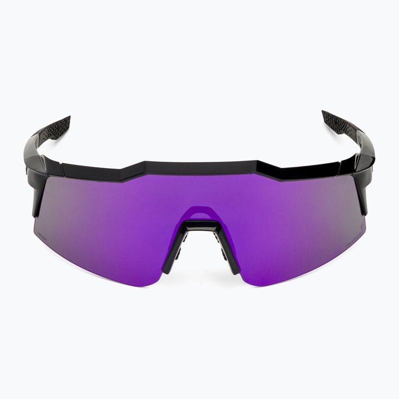 Окуляри сонцезахисні 100% Speedcraft SL polished black/hiper polarized lavender mirror 4