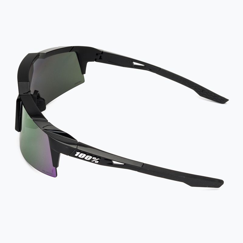 Окуляри сонцезахисні 100% Speedcraft SL polished black/hiper polarized lavender mirror 5