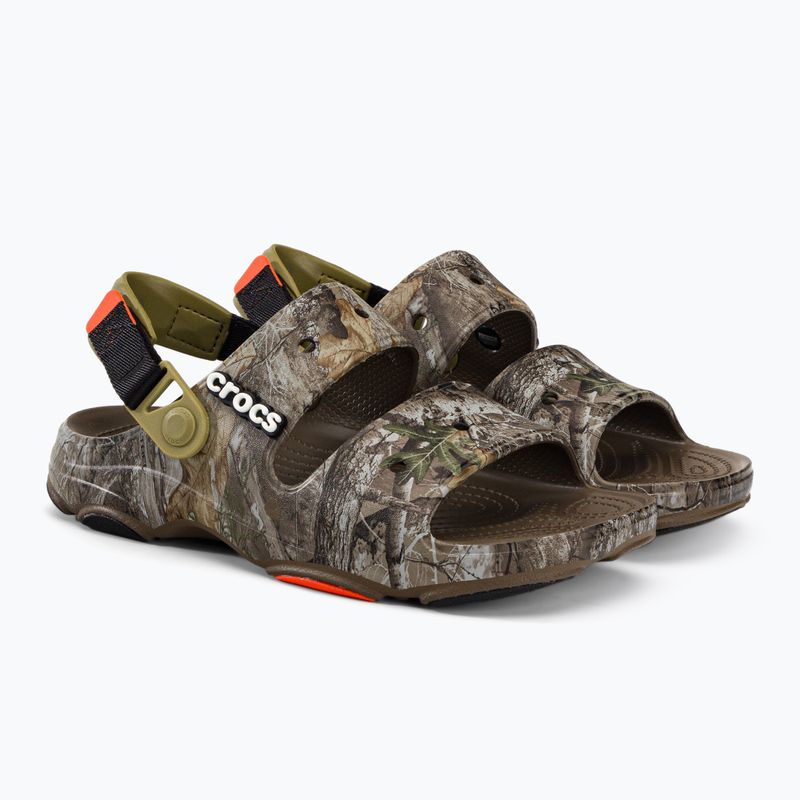 Босоніжки Crocs Realtree Edge AT Sandal walnut 4