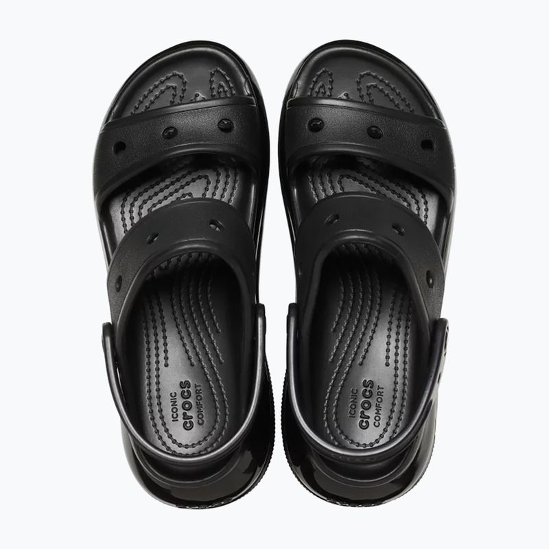Сандалі жіночі Crocs Mega Crush black 4