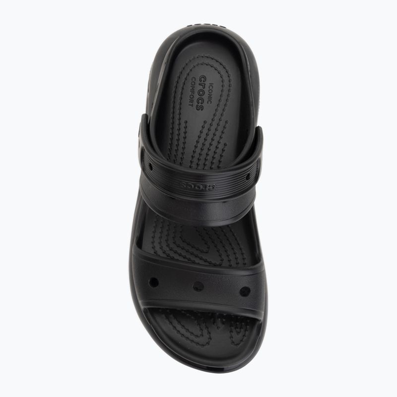 Сандалі жіночі Crocs Mega Crush black 6