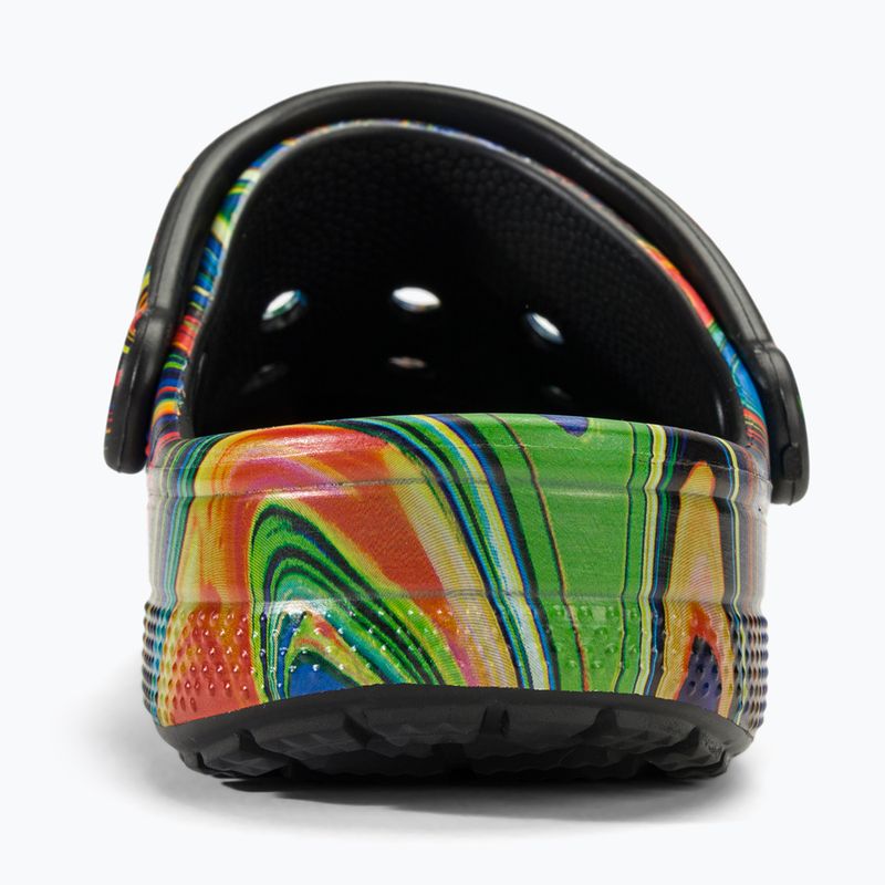 Шльопанці жіночі Crocs Baya Seasonal Printed Clog black/multi 7