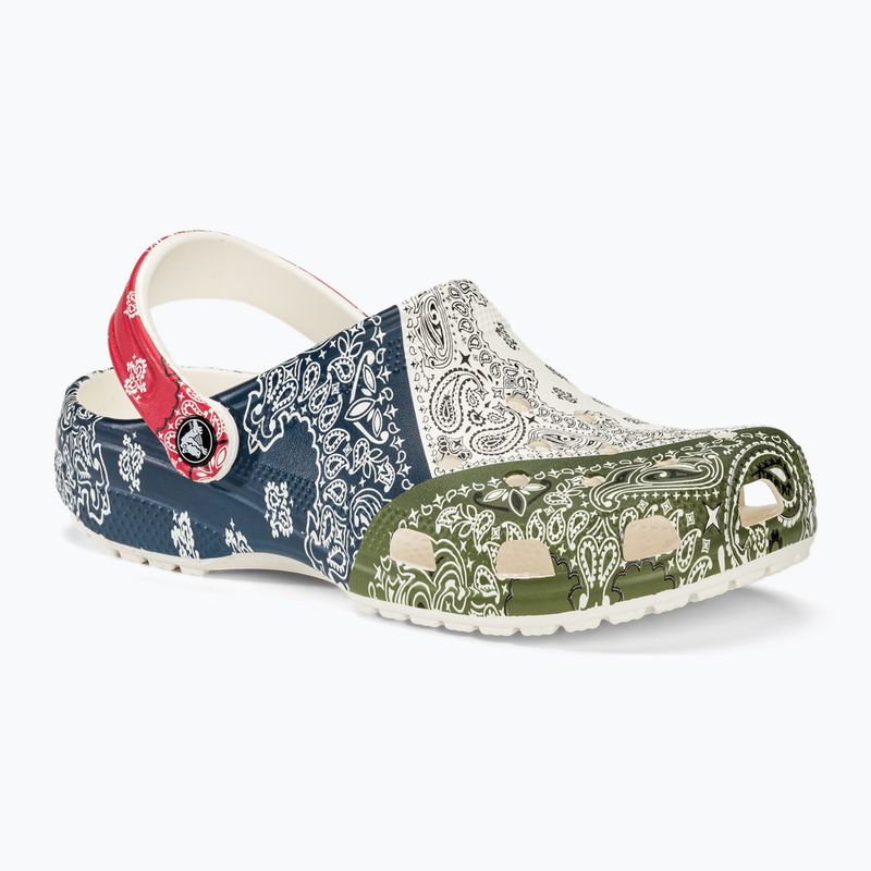 Шльопанці Crocs Classic Bandana Clog multicolor