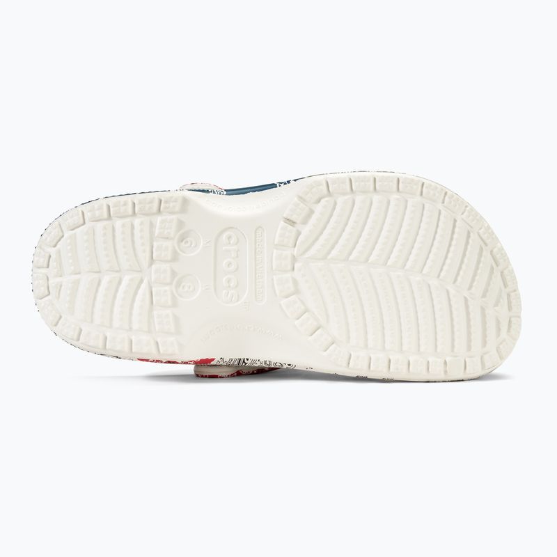 Шльопанці Crocs Classic Bandana Clog multicolor 5