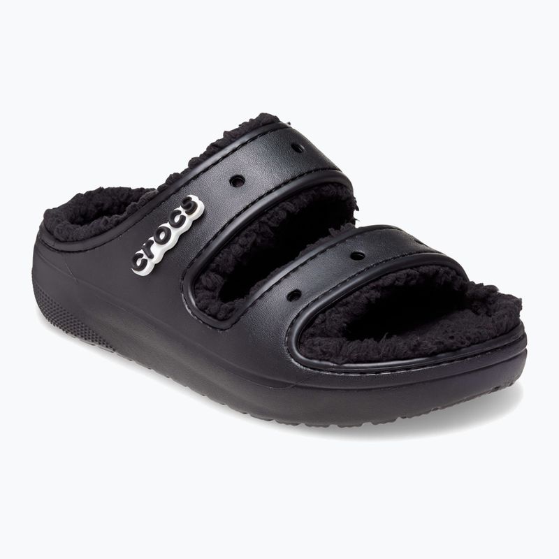 Шльопанці Crocs Classic Cozzzy Sandal black/black 8