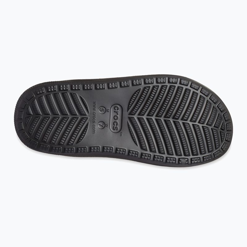 Шльопанці Crocs Classic Cozzzy Sandal black/black 11