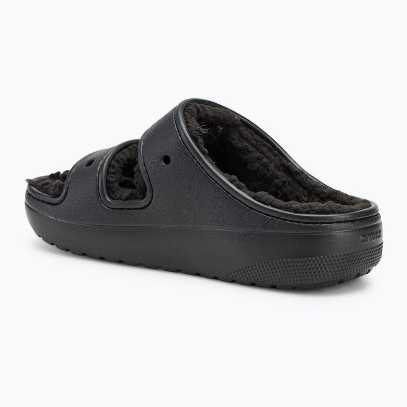 Шльопанці Crocs Classic Cozzzy Sandal black/black 3