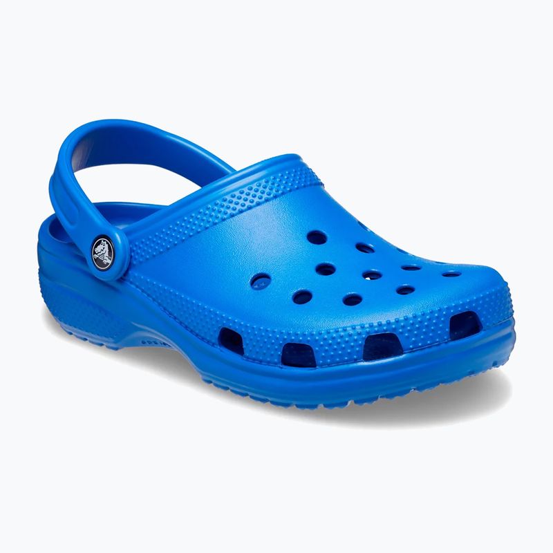 Шльопанці Crocs Classic сині на болтах