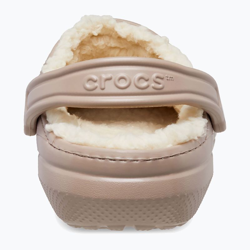 Шльопанці Crocs Classic Lined Clog mushroom/bone 11