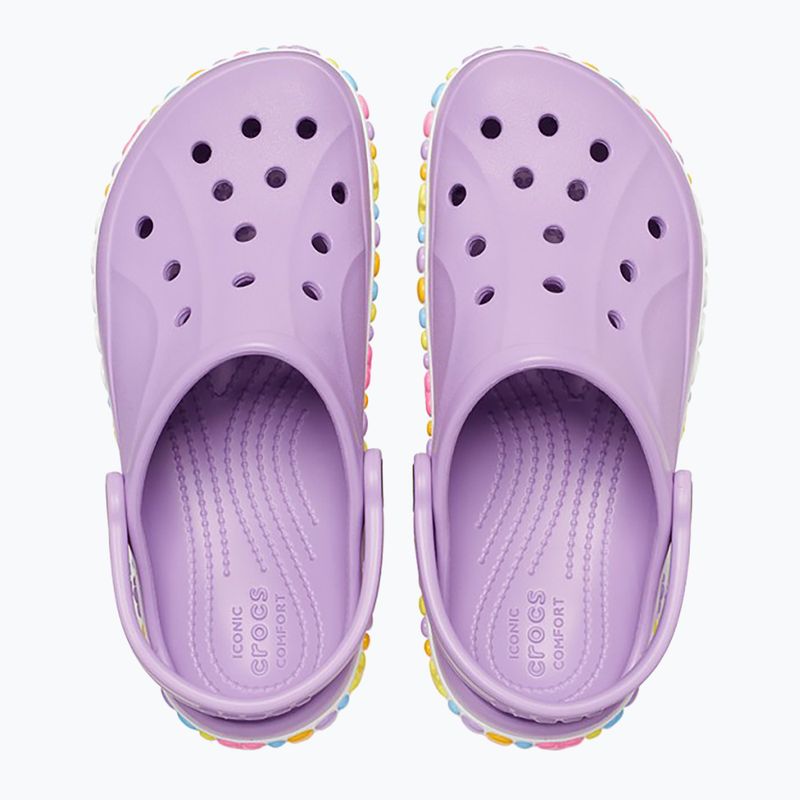 Шльопанці дитячі Crocs Bayaband Charm Band Clogs orchid 13