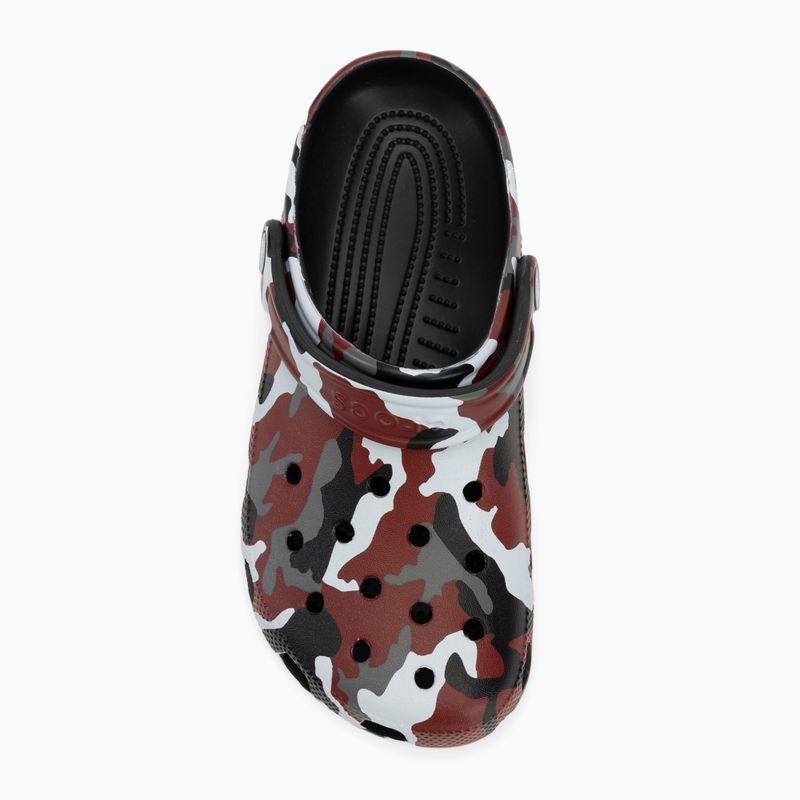 Шльопанці Crocs Classic Printed Camo Clog black/pepper 6