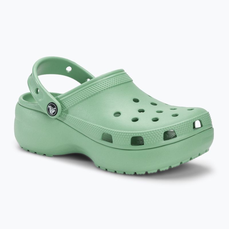 Жіночі шльопанці Crocs на класичній платформі jada stone 2