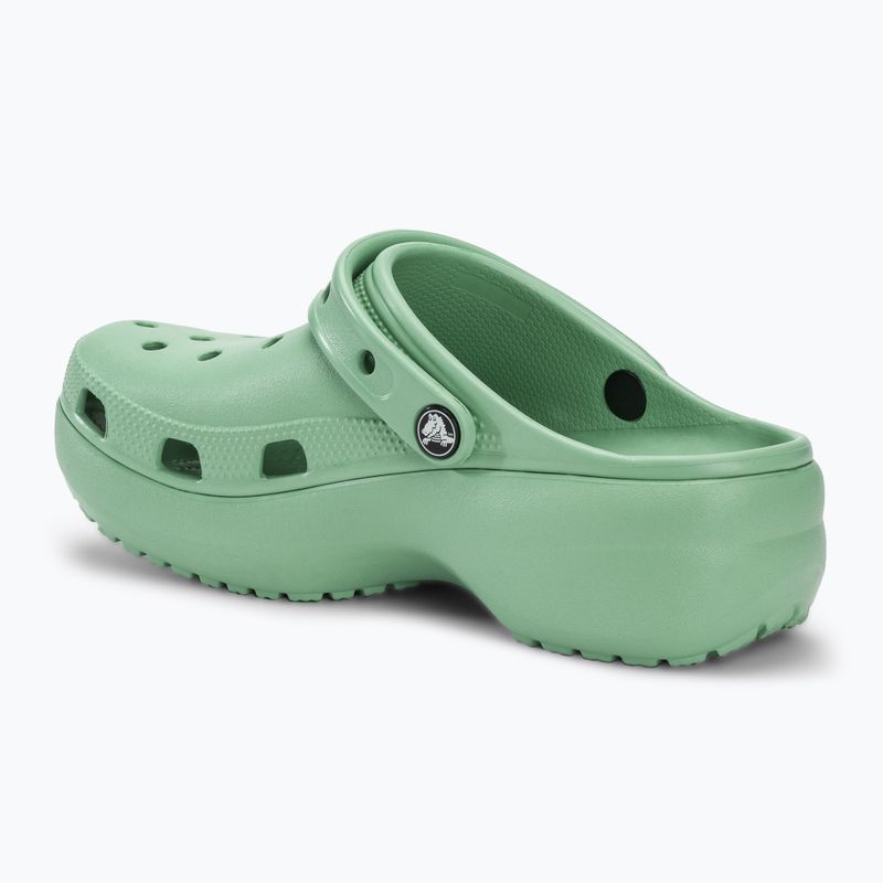 Жіночі шльопанці Crocs на класичній платформі jada stone 4