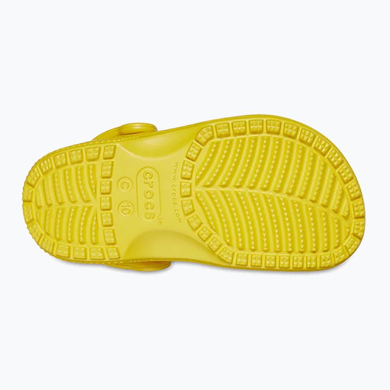 Шльопанці дитячі Crocs Classic Clog Toddler sunflower 14