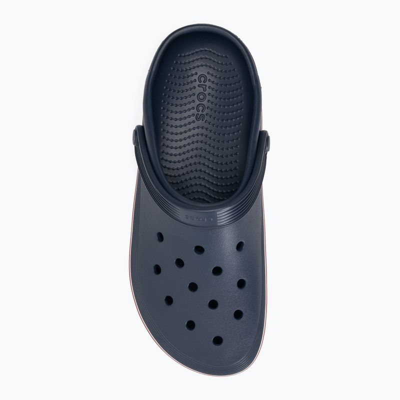 Чоловічі шльопанці Crocs Crocband Clean Of Court Clog темно-синій 7