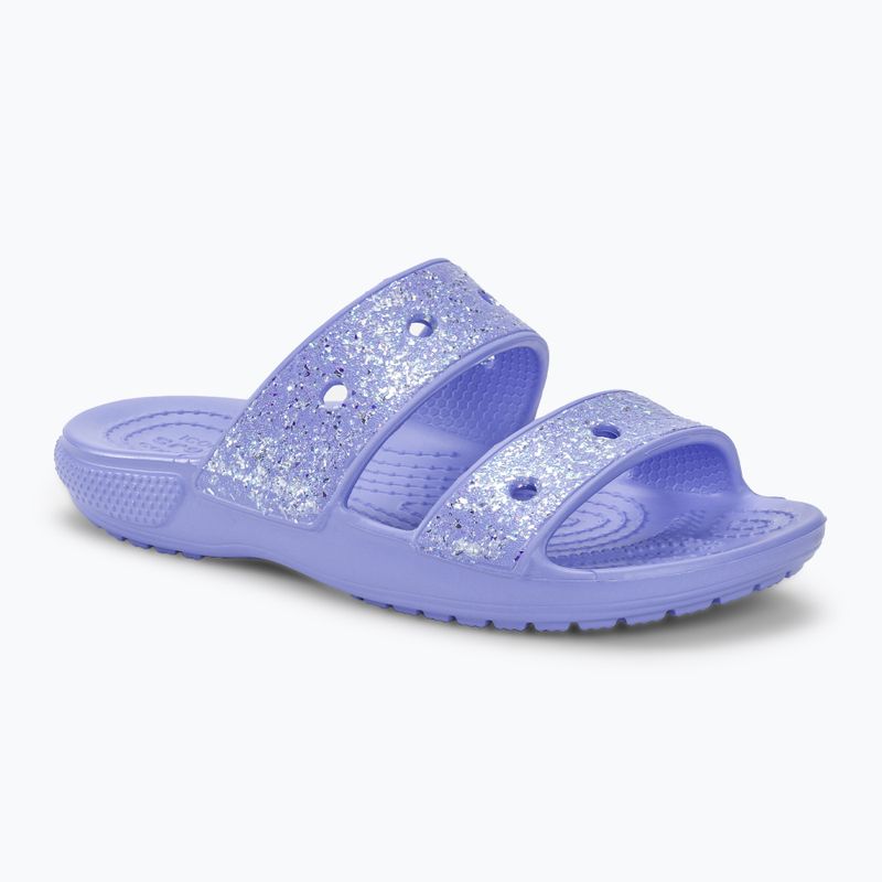 Дитячі шльопанці Crocs Classic Crocs Glitter moon jelly