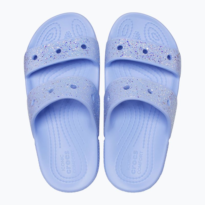 Дитячі шльопанці Crocs Classic Crocs Glitter moon jelly 11